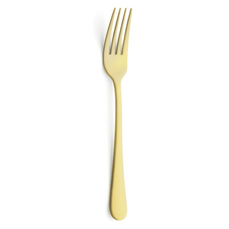 Fork Amefa Austin Gold 20,7 cm - 2,5 mm 12 Units