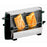 Toaster Moulinex A15453 Black 760W (Refurbished C)