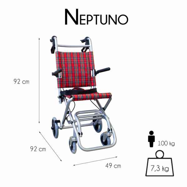 Transport wheelchair Mobiclinic 1 (Refurbished B)