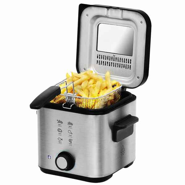 Deep-fat Fryer Cecotec CleanFry Infinity 1500 Stainless steel 1,5 L 900W (Refurbished C)