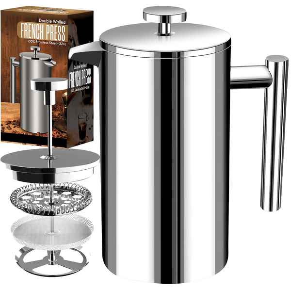 Express Coffee Machine KICHLY Stainless steel (8 Cups) (1 L) (Refurbished A+)