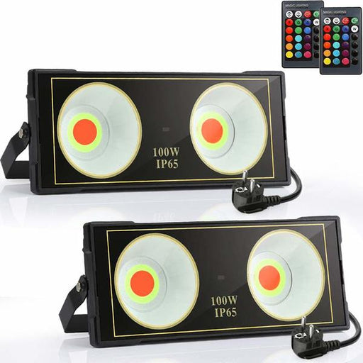 Focus lights LED Multicolour 100W (2 uds) (Refurbished A+)