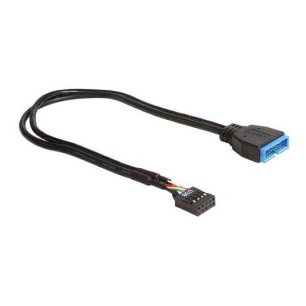 Câble USB DELOCK 83281 30 cm Noir