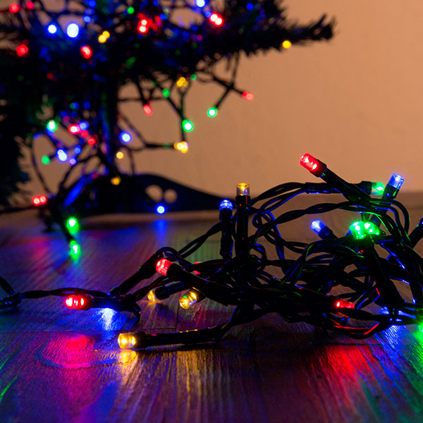 Multicoloured Christmas Lights (560 LED)