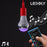Ledoly C2000 Multicoloured Bluetooth LED Bulb with Speaker