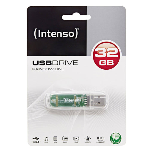 USB stick INTENSO 3502480 32 GB Transparent