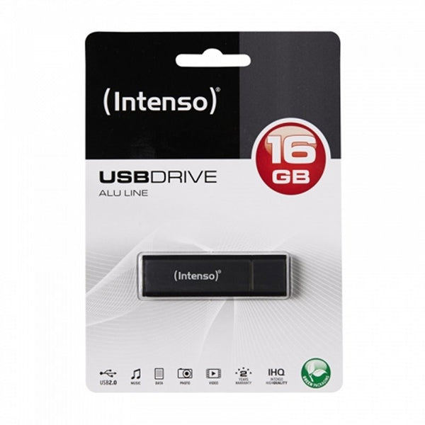 USB stick INTENSO 3521471 16 GB Anthracite