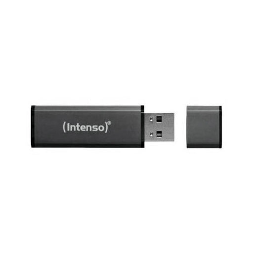 USB and Micro USB Memory Stick INTENSO ALU LINE 64 GB Anthracite