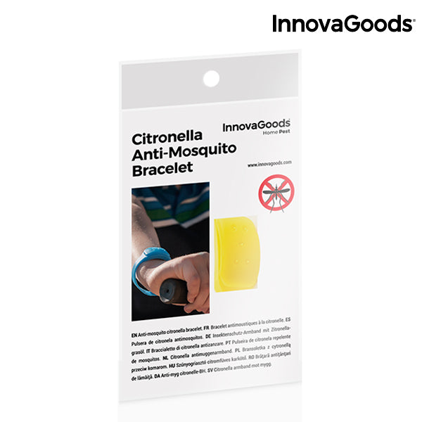 Bracelet Anti-Moustiques à la Citronnelle InnovaGoods