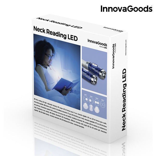 Lampe de Lecture LED pour le Cou InnovaGoods