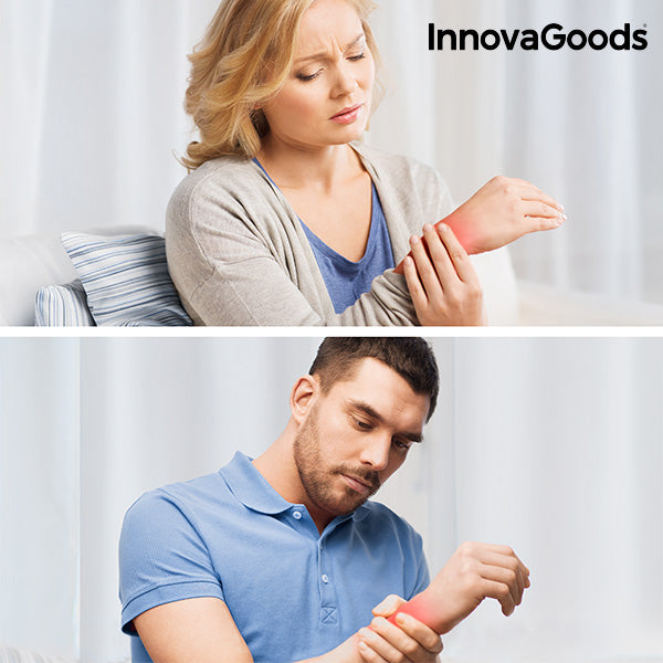 InnovaGoods Magnetic Compression Wrist Support (Pack of 2)