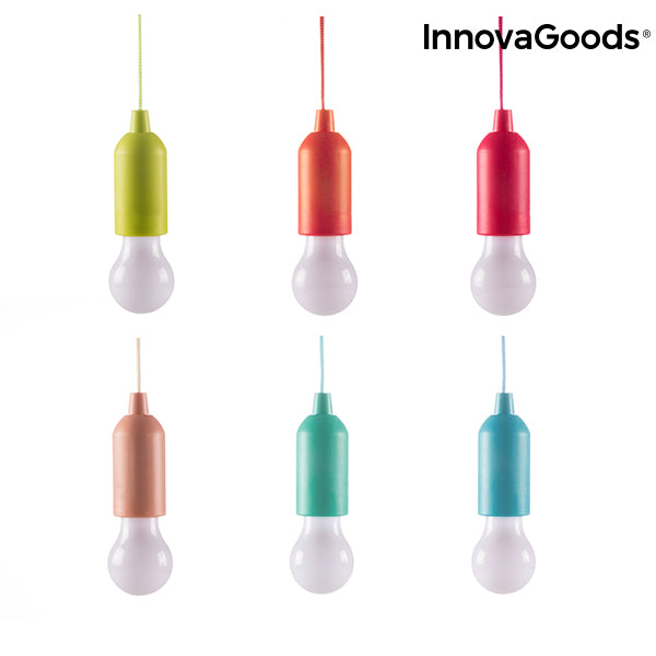 InnovaGoods Pull-Cord LED Bulb