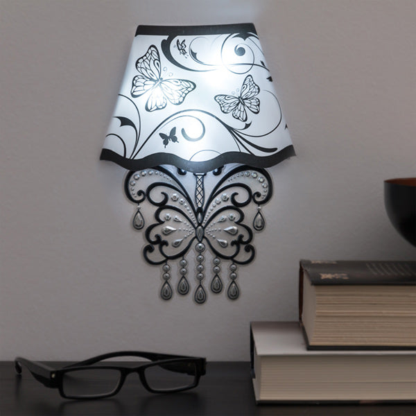 Wall Sticker with LED Butterfly