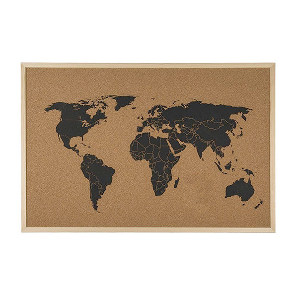 Map of the World Notice Board