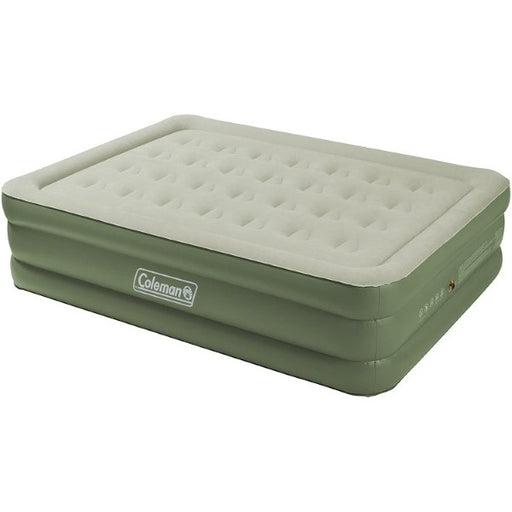 Air Bed Green Double (46 x 188 x 137 cm) (Refurbished A+)