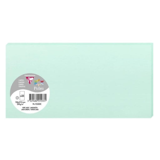 Greeting Card Clairefontaine 1533C Green (10,6 x 21,3 cm)(25 pcs) (Refurbished A+)